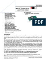 18-A, 12-V Input Non-Isolated Wide-Output Adjust Power Module