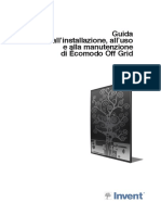 Guida Allinstallazione Alluso e Alla Manutenzioned Di Ecomodo Off Grid