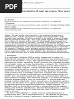 Synthesis and Optimization of Small Rectangular Floor Plans