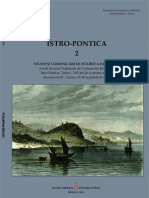 ISTRO-PONTICA 2. STUDII ȘI COMUNICĂRI DE ISTORIE A DOBROGEI Actele Sesiunii Naționale de Comunicări Științifice ”Istro-Pontica. Tulcea - 505 ani de la prima atestare documentară”, Tulcea, 28-30 septembrie 2011