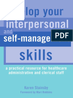 Develop Your Interpersonal and Self-Management (2016