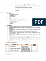 Laporan Hasil Praktek Laju Reaksi - Kel 3