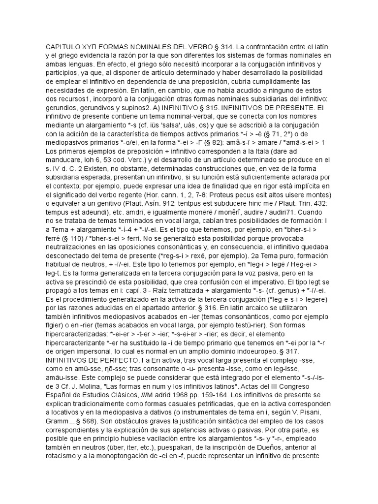 Verbos PDF latín Verbo