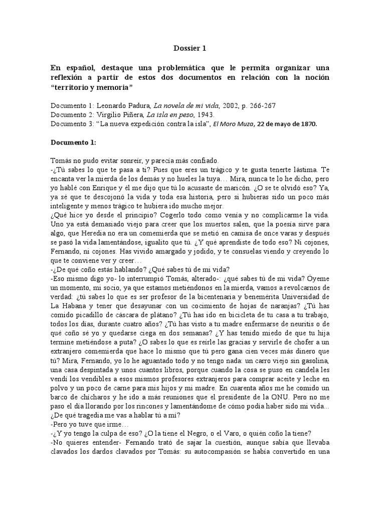 Dossier 1 M1 Completo | PDF