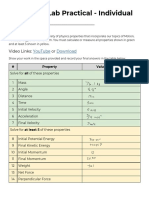 Mechanics Lab Practical - Individual: Youtube Download