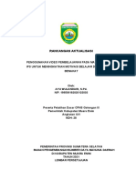 Ayu W - Rancangan Aktualisasi