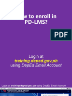 How To Enroll in PD-LMS?