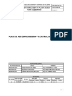 Cmk-Qa-Pac-01 Plan de Aseguramiento y Control de La Calidad