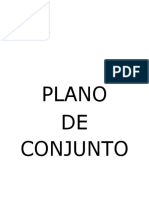 Plano DE Conjunto