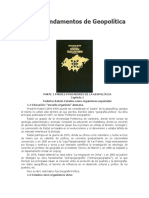 Fundamentos de Geopolítica - El Futuro Geopolítico de Rusia - Aleksandr Duguin