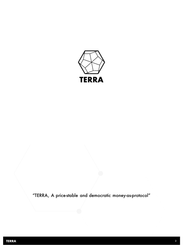 Terra: A Stable, Decentralized Currency | PDF | Cryptocurrency | Market  (Economics)