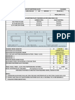 Design of Partition Plate Channel