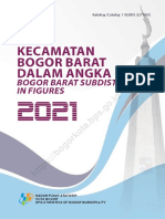 Kecamatan Bogor Barat Dalam Angka 2021