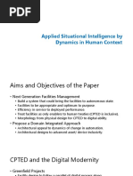 Applied Situational Intelligence by Dynamics in Human Context