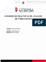 INFORME ANALISIS Y VIBRACIONES