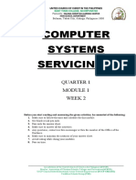 Computer Systems Servicing 9: Quarter 1 Week 2