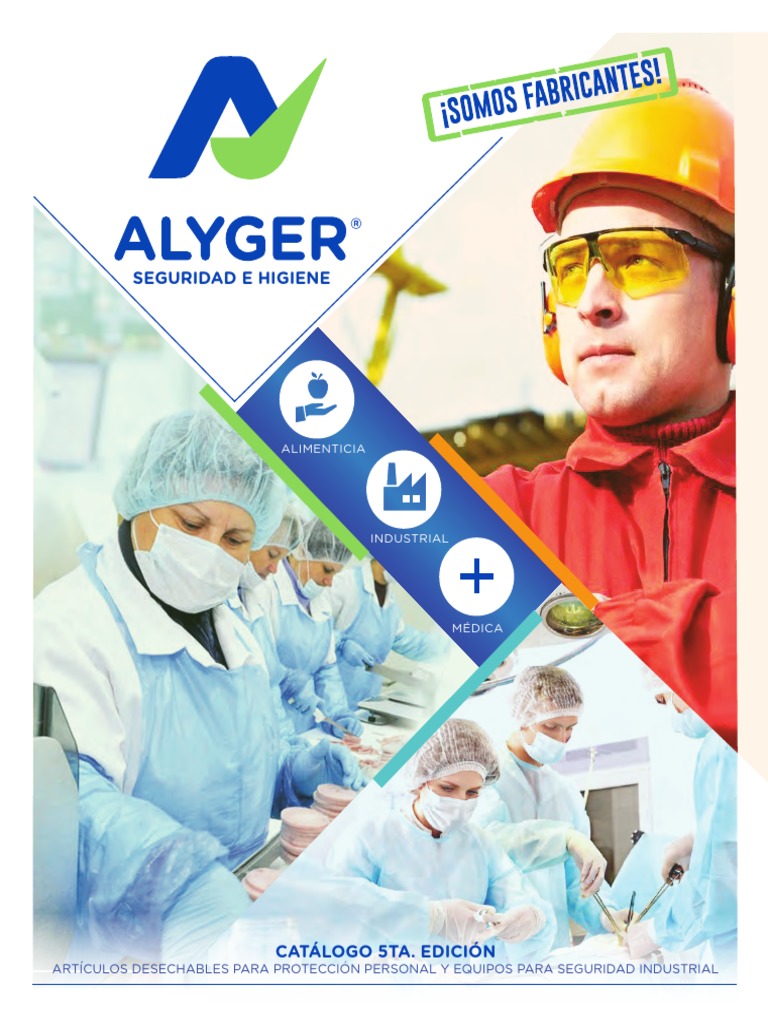 Catálogo de Seguridad e Higiene Alyger | PDF | Materiales