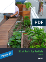 Kit of Parts For Parklets: SPRING 2020