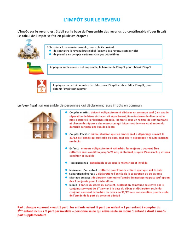 Guide complet sur l'impôt sur le revenu | PDF | Impôt sur le revenu ...