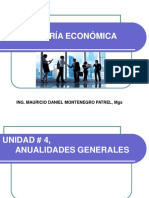 Unidad 4 Anualidades Generales PDF