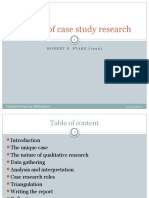 The Art of Case Study Research Stake 1995