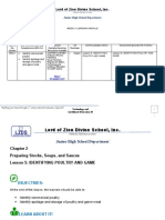 Ord of Zion Divine School, Inc.: Junior High School Department