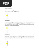 Easy Round - Question and Answer