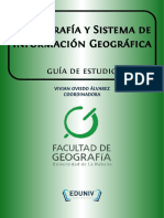 Cartografía y Sistemas de Información Geográfica Guía de Estudio Oviedo Álvarez 2022