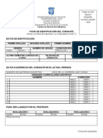 Ficha de Identificacion Del Estudiante 2