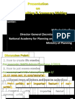 Noting, Drafting & Summary Writing