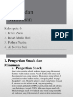 SNACK DAN MINUMAN