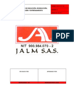 JALM-D-SST-030 PROCEDIMIENTO DE INDUCCION, CAPACITACION Y ENTRENAMIENTO.