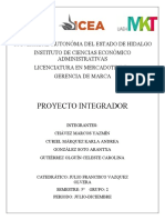 Proyecto Integrador - Gerencia de Marca