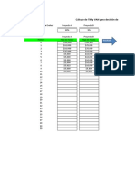 Plantilla en Excel Para El Calculo de VAN y TIR