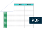 Plantilla Excel Agenda Semanal