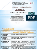 Actividad Nº01 - Paradigma Cognitivo