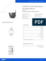 CCK - W33 Rodamientos de Rodillos Esféricos - 20210503