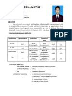 Curriculum Vitae: C.Prasad