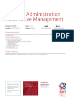 Business Administration Automotive Management: N/A N/A