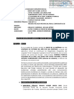 Acta de Registro de Audiencia - Inicio de Juicio Oral - Vía Virtual