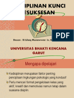 Kedisiplinan Kunci Kesuksesan: Universitas Bhakti Kencana Garut