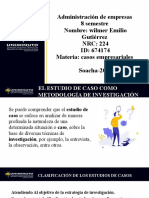 Estudio de caso como metodología de investigación en administración de empresas