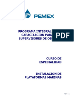 Instalación de Plataformas Marinas