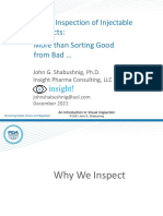 PDA Visual Inspection - Course Highlights 