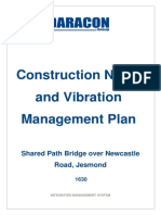 Nicb Jesmond Shared Path Bridge Construction Noise and Vibration Management Plan Nov 2019