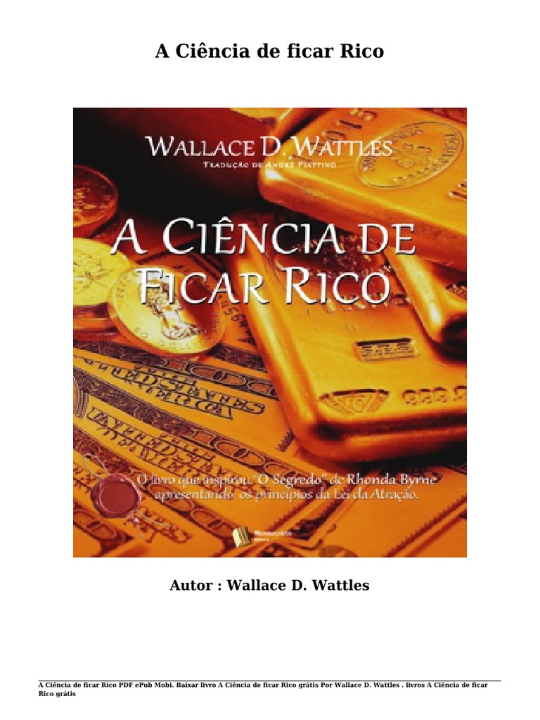 Baixar A Ciência de Ficar Rico grátis | PDF | A Ciência de Ficar Rico ...