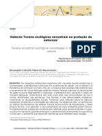 2021 Saberes Terena Ecológicos Ancestrais Na Proteção Da Natureza