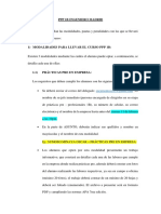 Normas, Pautas y Requisitos Del Curso PPP 1B Secc A