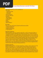 PVC Resin Grades and Specifications | PDF | Polyvinyl Chloride | Foam