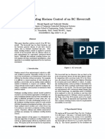 Nonlinear Receding Horizon Control of An Hovercraft